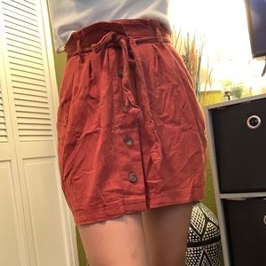 🧡 burnt orange Hollister skirt 🧡